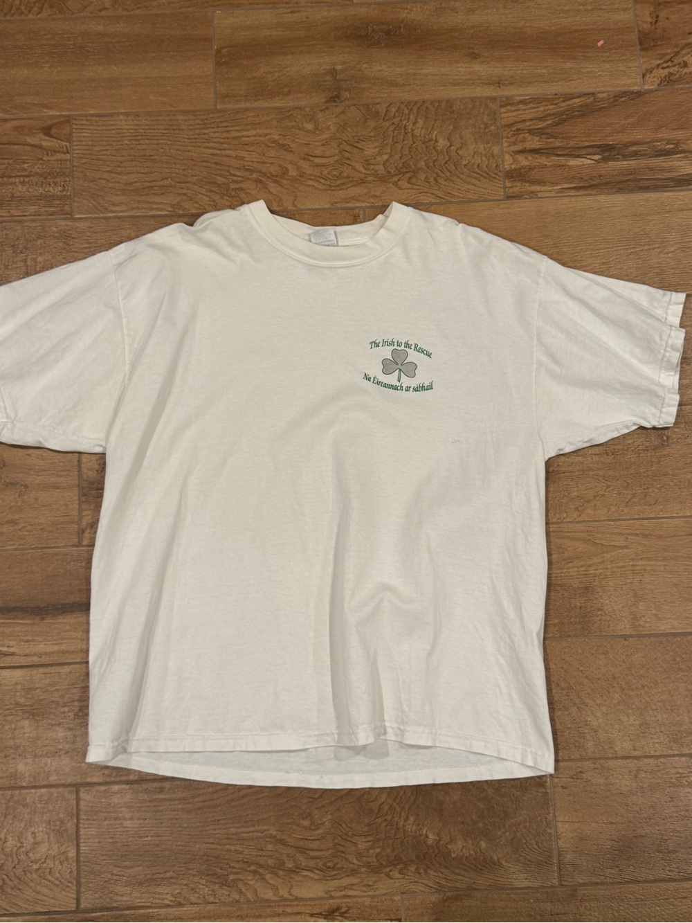 Vintage “Irish to the Rescue” Short Sleeve Graphic Tee